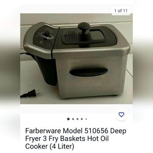 Deep Fryer, Farberware